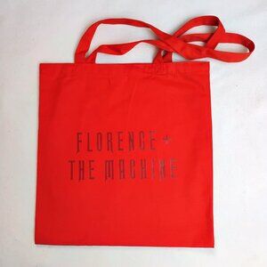 Florence and The Machine “Everybody Scream” Red Tote Bag